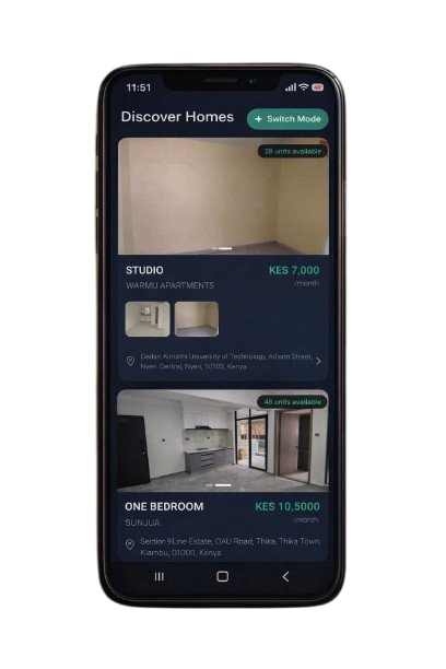 Discover Houses - Browse and search rental properties on mobile